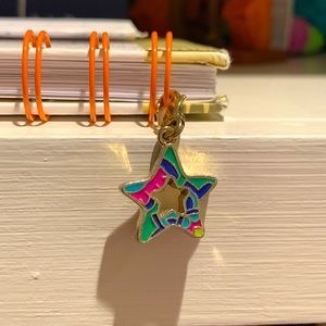 Vera Bradley Bracelet Charm “Emerald Paisley”